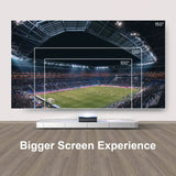 100''-150''  Lenticular Cinematic ALR Screen