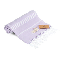 YURTLU’S Minimalist Series Premium Turkish Towel – Purple