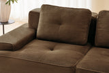CORDELIA 82" Loveseat with 1 Ottoman