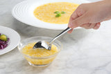 RAIN II Series Bullion Spoon, Forged Stainless Steel, Mirror Finish
