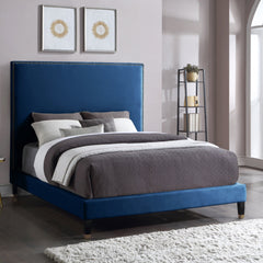 Harlie Velvet King Bed