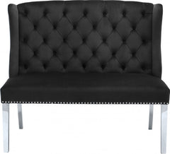 Suri Velvet Settee Bench