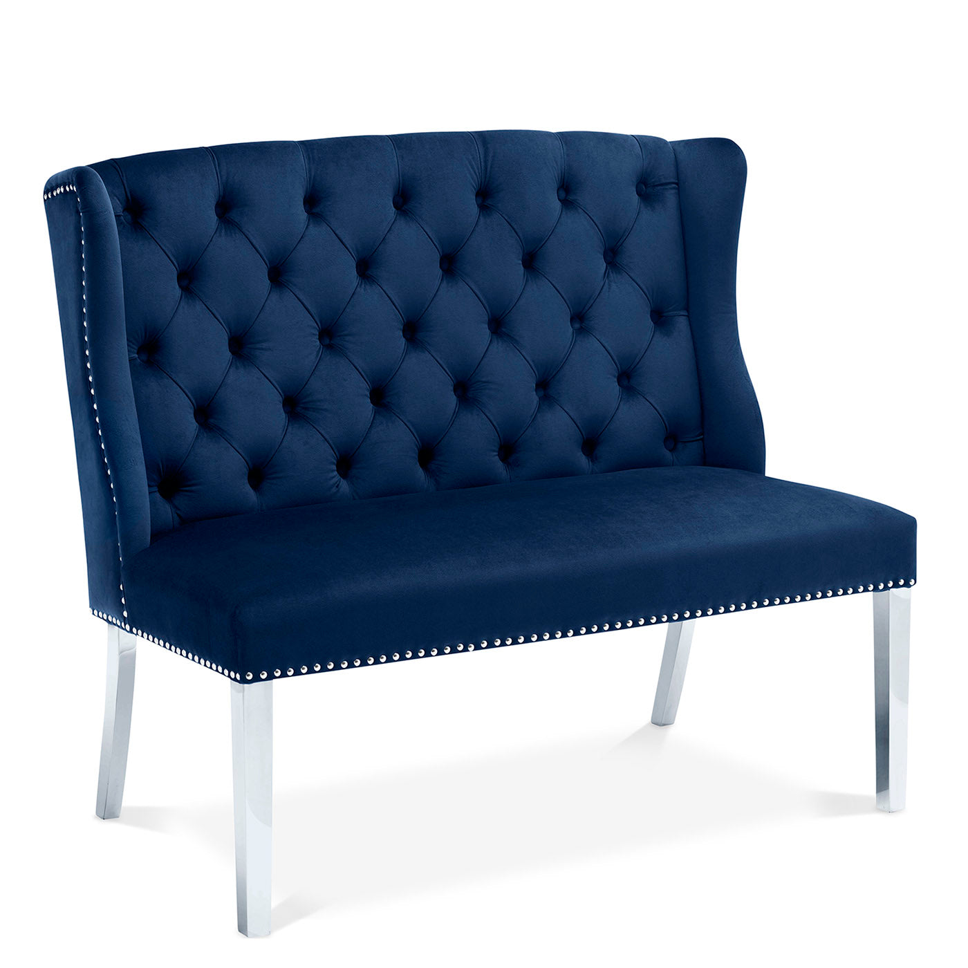 Suri Velvet Settee Bench