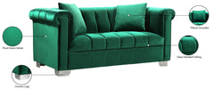 Kayla Velvet Loveseat