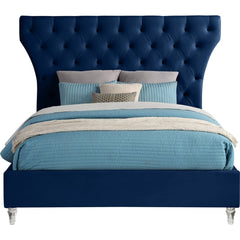 Kira Velvet Queen Bed