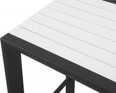 Nizuc Outdoor Patio Aluminum Bar Table