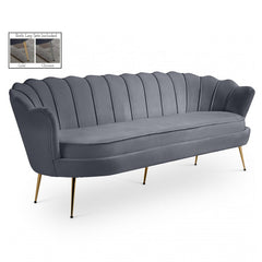 Gardenia Velvet Sofa