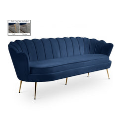 Gardenia Velvet Sofa