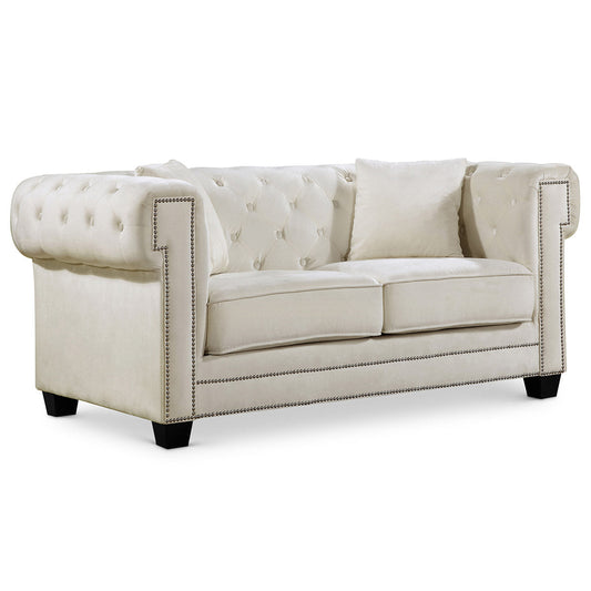 Bowery Velvet Loveseat