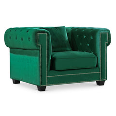 Bowery Velvet Chair