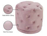 Harper Velvet Upholstered Stool