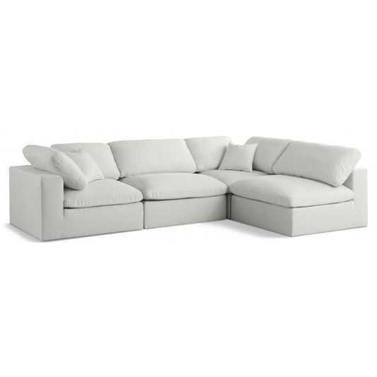 Plush Velvet Standard Comfort Modular Sectional