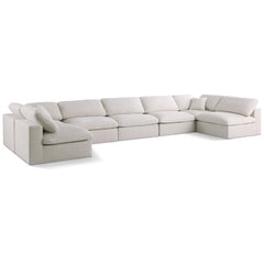 Plush Velvet Standard Comfort Modular Sectional