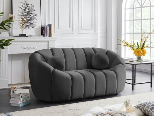 Elijah Velvet Loveseat