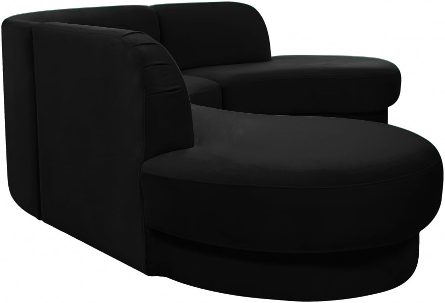 Rosa Velvet 3pc. Sectional