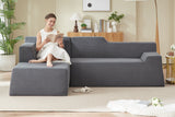 Livo 96" Corduroy Chaise Sofa