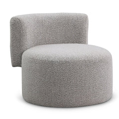 Como Boucle Fabric Accent Chair