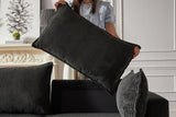 HARLOW 114" Corduroy Sofa w/ Storage