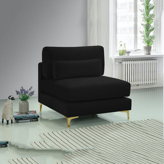 Julia Velvet Modular Armless Chair