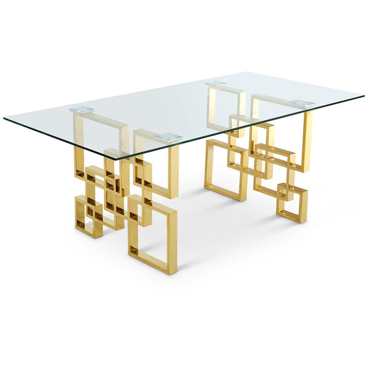 Pierre Gold Dining Table