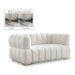 Gwen Velvet Loveseat