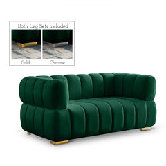 Gwen Velvet Loveseat