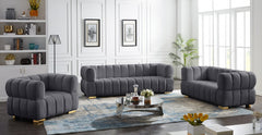 Gwen Velvet Loveseat