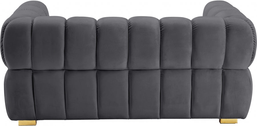 Gwen Velvet Loveseat