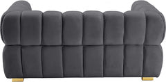 Gwen Velvet Loveseat