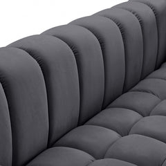 Gwen Velvet Loveseat