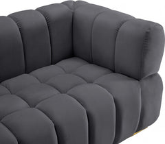 Gwen Velvet Loveseat