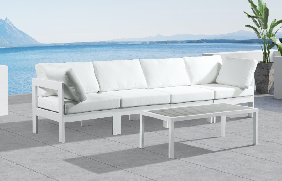 Nizuc Outdoor Patio Aluminum Modular Sofa