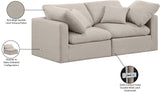 Indulge Modular Sofa - Luxurious Linen Comfort, Versatile Design for Stylish Living Spaces and Relaxation