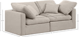 Indulge Modular Sofa - Luxurious Linen Comfort, Versatile Design for Stylish Living Spaces and Relaxation
