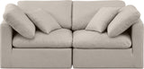 Indulge Modular Sofa - Luxurious Linen Comfort, Versatile Design for Stylish Living Spaces and Relaxation