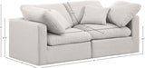 Indulge Modular Sofa - Luxurious Linen Comfort, Versatile Design for Stylish Living Spaces and Relaxation