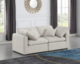 Indulge Modular Sofa - Luxurious Linen Comfort, Versatile Design for Stylish Living Spaces and Relaxation