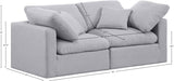 Indulge Modular Sofa - Luxurious Linen Comfort, Versatile Design for Stylish Living Spaces and Relaxation