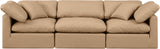 Indulge Modular Sofa - Luxurious Comfort with Textured Fabric for Stylish Living Room Relaxation
