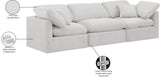 Indulge Modular Sofa - Luxurious Comfort with Textured Fabric for Stylish Living Room Relaxation