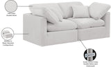 Indulge Modular Sofa - Luxurious Linen Comfort, Versatile Design for Stylish Living Spaces and Relaxation