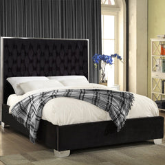 Lexi Velvet Queen Bed