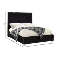 Lexi Velvet Full Bed