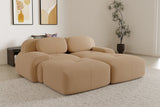 MIA 82'' Loveseat with 2 Ottomans