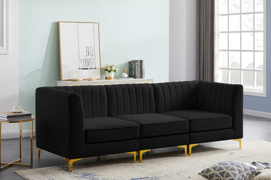 Alina Velvet Modular Sofa