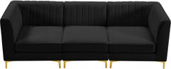 Alina Velvet Modular Sofa