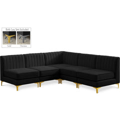 Alina Velvet Modular Sectional