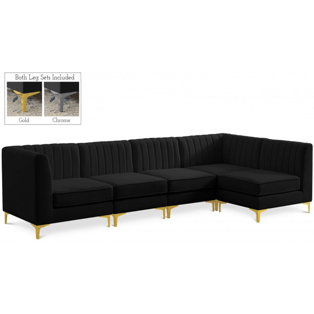 Alina Velvet Modular Sectional