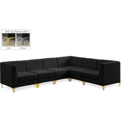 Alina Velvet Modular Sectional