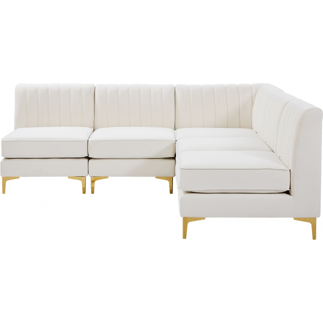 Alina Velvet Modular Sectional